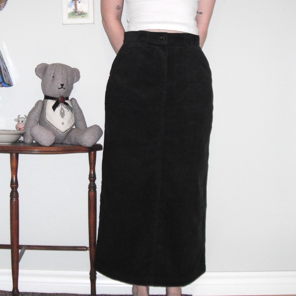 vintage woolrich corduroy maxi skirt - Picture 1 of 4